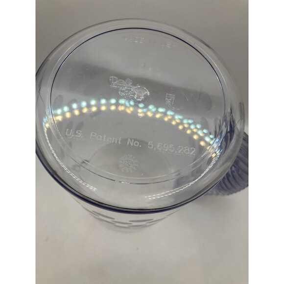 The Pampered Chef Pitcher Quick Stir 2 Quart Polka Dot Pattern # 2272 - Picture 2 of 3